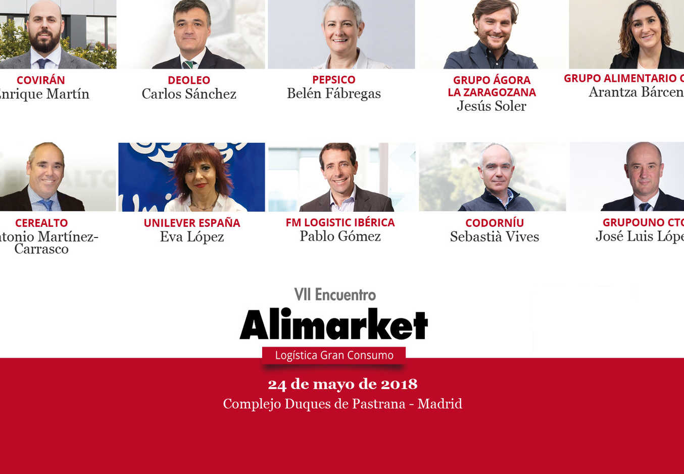 VII Encuentro Alimarket Logística Gran Consumo- 24 de mayo Madrid