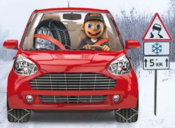 Cómo conducir seguro en invierno