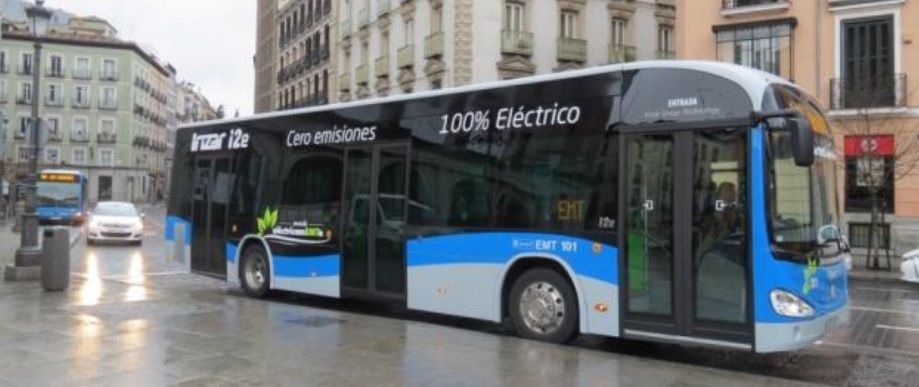 Autobuses eléctricos contra la contaminación