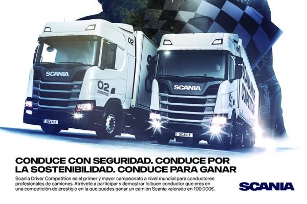 Scania busca al mejor conductor de camiones de Europa
