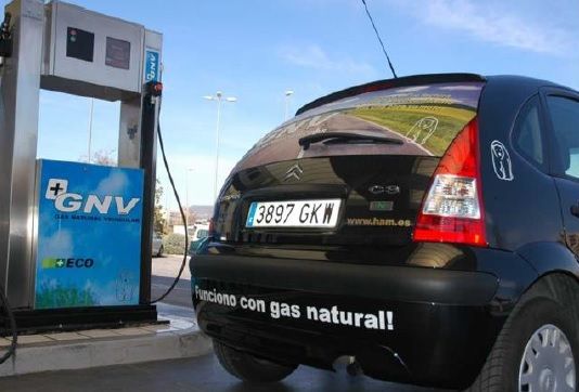 El gas vehicular para reducir emisiones