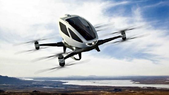 Drones taxi para transportar personas
