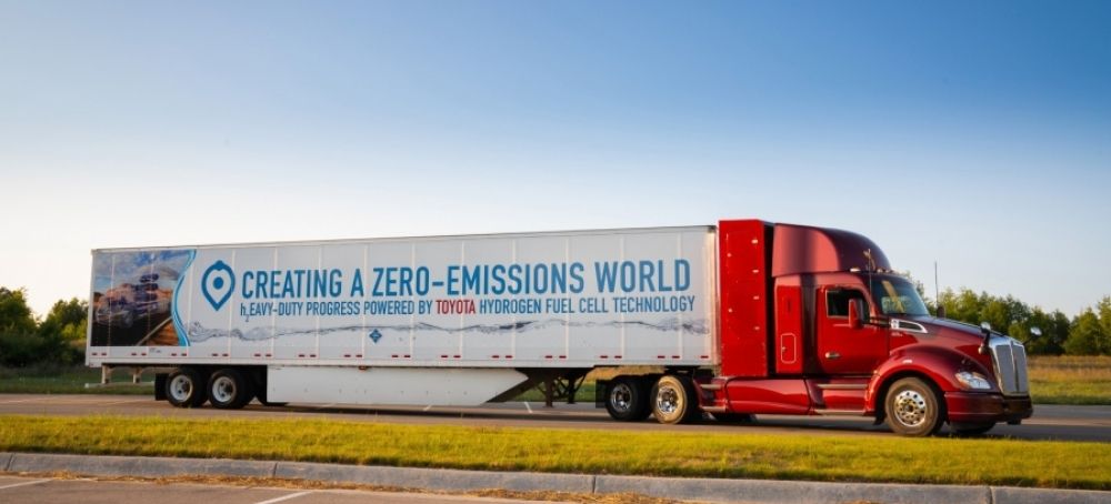 Toyota presenta la segunda versión de su camión de pila de combustible